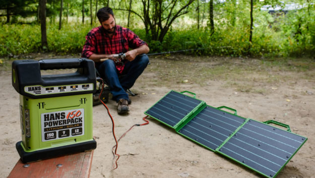 HANS PowerPack 150 & Solar BriefCase